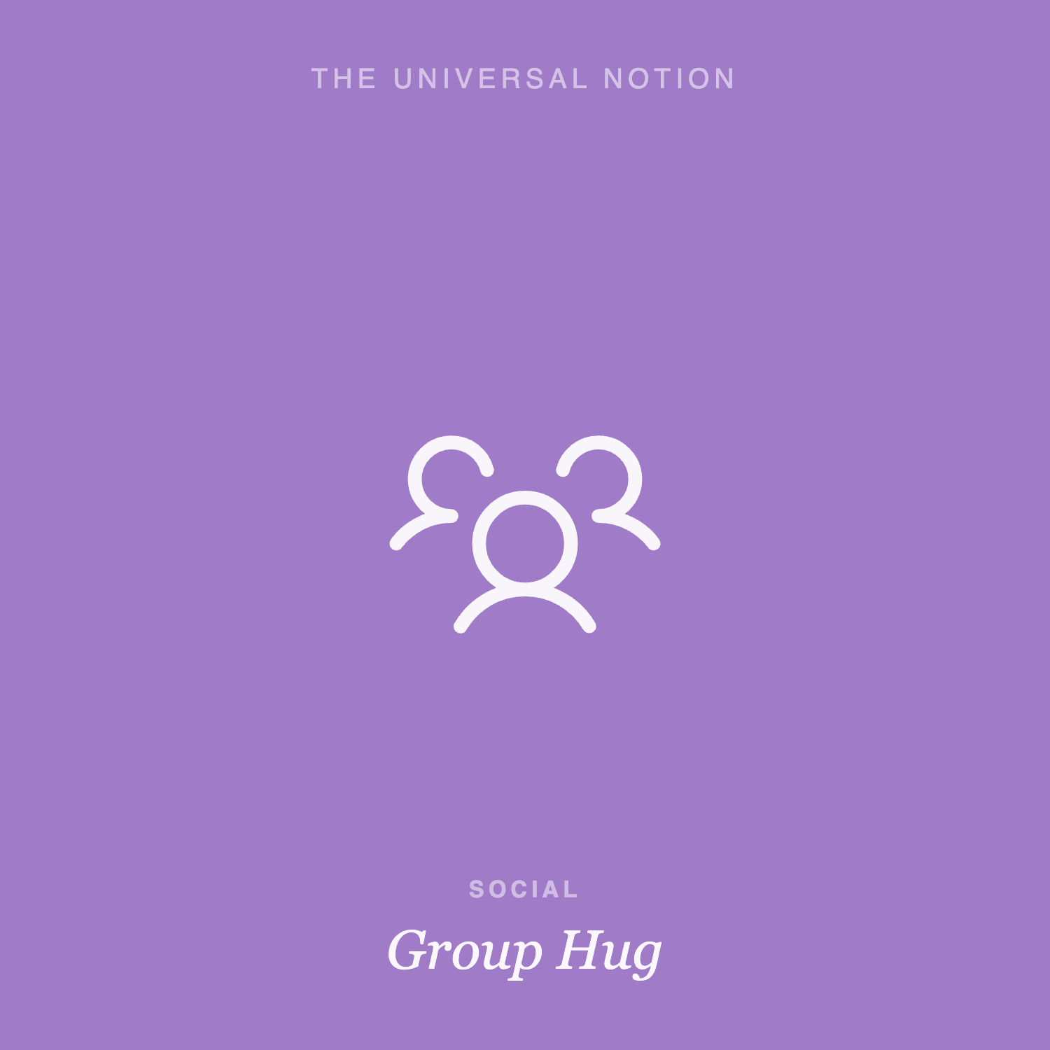 Group Hug — Notion template for tracking plans and memories with friends